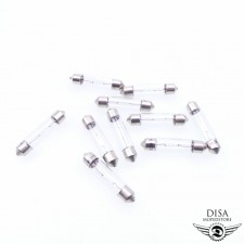 10x 3V 6V 8x36 Sofitte Glühlampe Kennzeichen Birne Rücklicht für Kreidler 