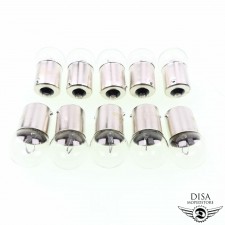 10x 6V 15W BA15S Glühlampe 18x35 Birne Mofa Moped für Hercules Kreidler Puch 
