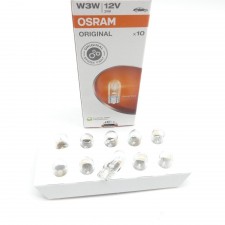 10x OSRAM 2821 Halogenlampe Glühlampe W3W 12V 3W W2,1x9,5d Park Positionsleuchte 