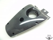 Verkleidung Soziusabdeckung Carbonfarben für Yamaha Aerox und MBK Nitro  