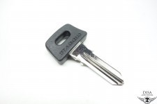 Zündschloss Schlüsselrohling Original für Piaggio Zip SSL NEU * 
