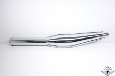 32mm Sport Tuning Auspuff Kreidler Mofa Moped Mokick Fuego chrom 