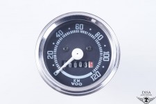Tacho 60mm Tachometer 0 - 120 km/h für Kreidler Florett  