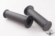 Roller Griffe Domino schwarz mit Noppen für Peugeot Speedfight 1 2 