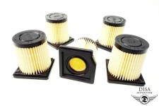 27mm Tuning Luftfilter SET 5 Stück für Hercules Prima Sachs 504 505 