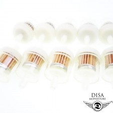 10 Stück Benzinfilter SET 6mm für Kreidler Flory MF MP Florett Mofa Moped 