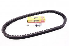 Keilriemen + Zündkerze SET Yamaha Aerox MBK Nitro 