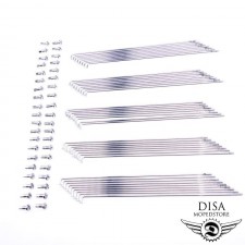 Speichensatz 36 Speichen + Nippel 208mm für Kreidler Mustang 19 Zoll 