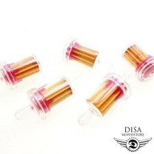 5x 6 mm Benzinfilter Peugeot Speedfight Jetforce Buxy Zenith Speedake 