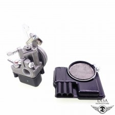 Vergaser SHA 12mm + Luftfilterkasten Luftfilter für Piaggio Vespa Ciao Bravo 