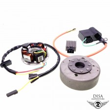 6 Volt Zündanlage elektronische Zündung Lichtmaschine für Zündapp Kreidler 