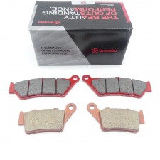 2x Brembo Bremsbelag Bremsbeläge Bremsklötze ABE vorne hinten 07BB03SA 07BB02SD 