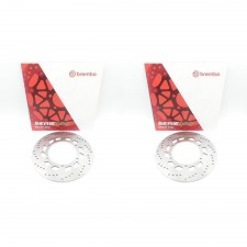 2x Brembo Oro Bremsscheibe Bremse für Yamaha FJ 1100 1200 FJR 1300 68B407D0 