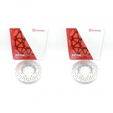 2x Brembo Oro Bremsscheibe Bremse vorne 68B407B1 
