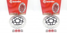 2x Brembo Oro Bremsscheiben + Bremsbeläge Bremse vorne 78B40880 07BB33SA 