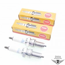 2x Zündkerzen NGK DCPR8E passend für BMW F 800 KTM SX SXC Ducati Monster 