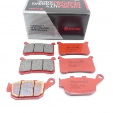 3x Brembo Bremsbeläge Bremsklötze ABE vorne + hinten 07HO63SA 07HO53SP 