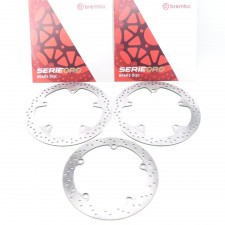 3x Brembo Oro Bremsscheiben Bremse vorne hinten 68B407D7 68B407C8 