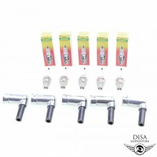 5x Beru Isolator Zündkerzen Stecker SET für AWO Simson MZ ES RT S51 KR51 SR4 