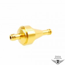 7mm Benzinfilter goldfarben Kraftstofffilter für Moped Roller ATV Quad Auto 