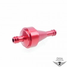 7mm Benzinfilter rot Kraftstofffilter für Moped Roller ATV Quad Auto 