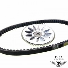 Riemenscheibe Steigscheibe Keilriemen SET für Peugeot Speedfight 1 2 AC LC 