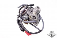Vergaser 24mm komplett mit E-Choke China 4-Takt Roller GY6 125ccm REX RS 