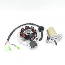 Zündung E-Starter Motor für Yamaha Aerox MBK Nitro Aprilia SR50 