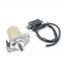 Anlassermotor + Zündpule für Yamaha Aerox und MBK Nitro 