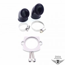 Ansaugstutzen Set 24mm und 32mm für Piaggio Zip SSL  