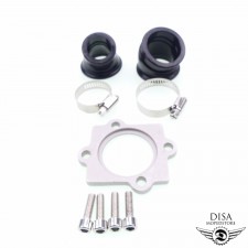 Ansaugstutzen Set 24mm und 32mm für Yamaha Aerox und MBK Nitro  