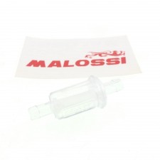 Benzinfilter 8mm Malossi rund Universal Kraftstoffilter für Motorrad Roller 