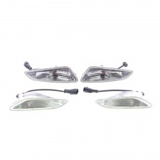 Blinker Set VO + HI links rechts Original für Piaggio Vespa Primavera Sprint 50 6800845,6800855,1D002788,1D002787 