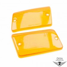 Blinkergläser hinten Orange 2 Stück Blinkerglas Set für Piaggio Vespa PK  