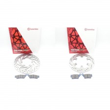 Brembo Bremsscheiben vorne hinten + Bremsbeläge für BMW F 650 CS GS PD G 650 ck 