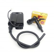CDI Einheit Zündspule + NGK Zündkerzenstecker für Piaggio Sfera NSL TPH NRG 