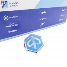 Emblem Frontemblem Plakette Original für Piaggio Hexagon Vespa PK PX 50 80 125 574376 