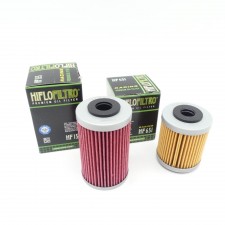 HIFLO Ölfilter HF155 + HF651 für KTM 690 Duke und Duke R ab 2012 