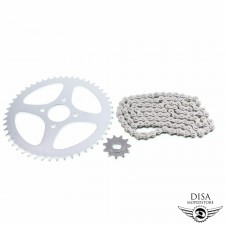 Kettensatz 50er Kettenrad 11er Ritzel + Kette für Hercules Prima M4 M5 