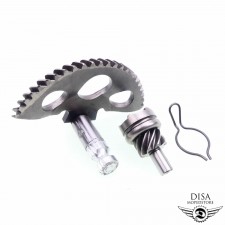 Kickstarterwelle + Kickstarterritzel für Piaggio Vespa ET2 LX 50 Primavera 