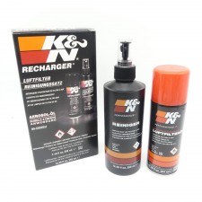 K&N Reinigungsset Pflegeset Sportluftfilter Reiniger + Luftfilteröl 99-5003EU 