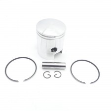 Kolben Satz 43mm 63ccm 10mm Kolbenbolzen für Piaggio Vespa Ciao Bravo Mofa Moped 