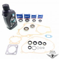 3 Gang Motor SKF Lager Set + Simmerring + Getriebeöl für Kreidler Florett LH LF RS 