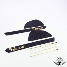 KKR Mokick Tank Gummi Kniekissen SET für Kreidler Florett RS LF LH TM RM K54 