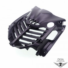 Verkleidung Front Kühlergrill Schwarz für Yamaha Aerox und MBK Nitro  