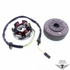 Lichtmaschine Polrad elektronische Stern Zündung passend für, Kreidler Florett 