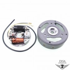 Lichtmaschine und Polrad für Hercules Prima M 2 3 4 5 S Sachs 505 Motor 