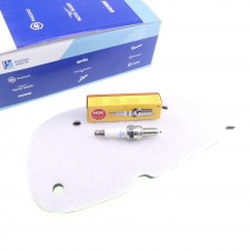 Luftfilter Original Zündkerze NGK CPR8E für Aprilia SR50 SR 50 R Street DiTech 