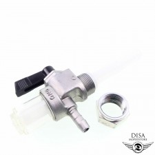 OMG Kraftstoffhahn mit Vorfilter M16x1mm für Kreidler Florett Mofa Moped 