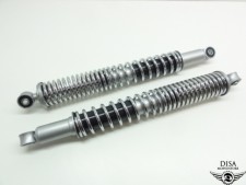 Hercules K50 K 50 Stoßdämpfer Federbeine Chrom vorne 405mm 